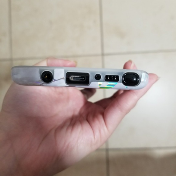 Samsung Note 8 Holographic Marble Case - Picture 3 of 3